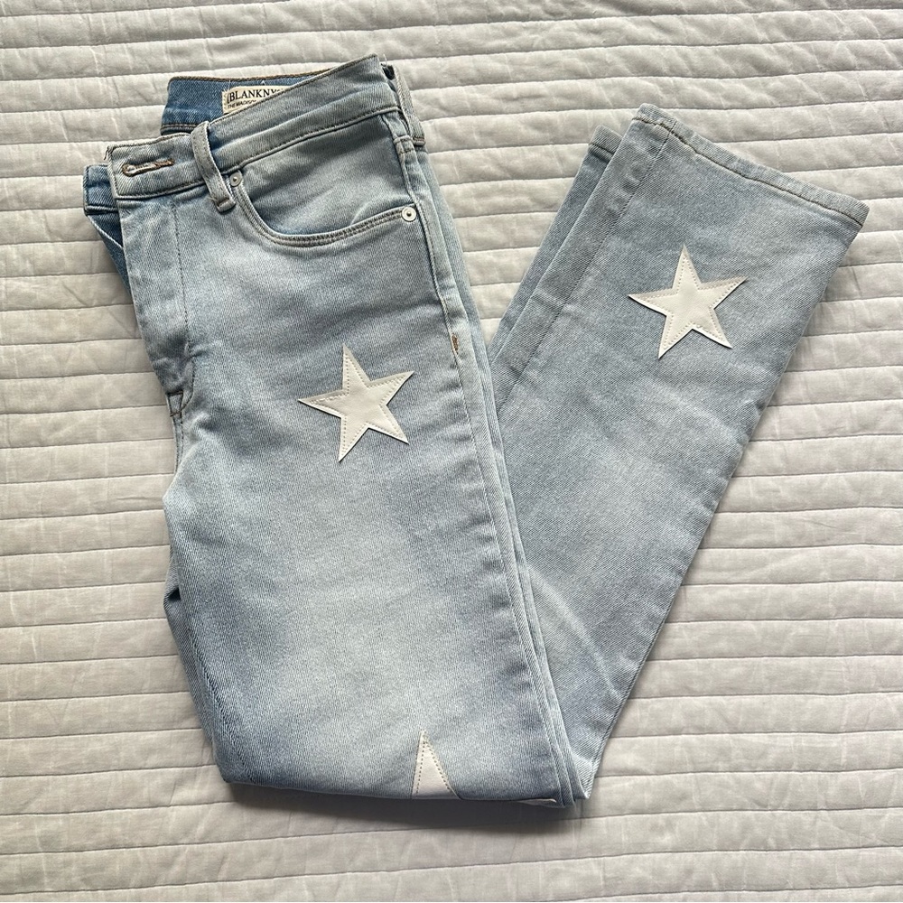 Blank NYC High Rise Crop Star Jeans
